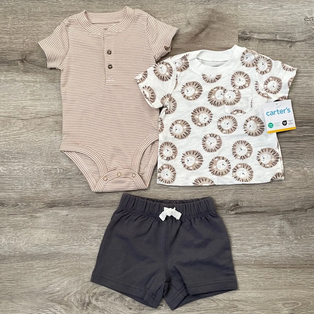 SOLD NWT Carter’s 3 piece set 6 months - Picture 2 of 4